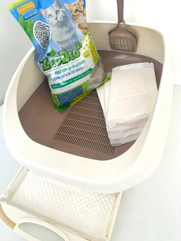 Gránulos de zeolita natural ZeoDeo para arena de gato ( 1,8 kg / ~1 mes)